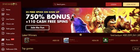 Spartan Slots Casino Review Closed .